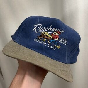 Ruschman Sand Gravel Meridian Idaho Embroidered Baseball Cap Kati Headwear